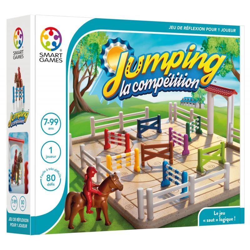 Jumping, La Compétition - Casse Tête 80 Défis 3 Jumping, La Compétition - Casse Tête 80 Défis