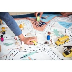 L.A. Roadmap / Sac Rangement & Tapis - Play And Go -Magasin De Jouets la roadmap sac rangement tapis play and go 12