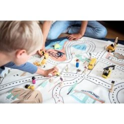 L.A. Roadmap / Sac Rangement & Tapis - Play And Go -Magasin De Jouets la roadmap sac rangement tapis play and go 13