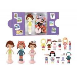 Vilac Le Dressing De Chloé - Jeu Magnétique -Magasin De Jouets le dressing de chloe 3