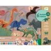 Djeco Le Monde Des Dinosaures - Coffret Multi-activités -Magasin De Jouets le monde des dinosaures coffret multi activites