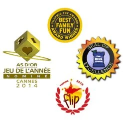 ASMODEE Les 3 Petits Cochons - Dés Et Stratégie - Purple Brain -Magasin De Jouets les 3 petits cochons purple brain 3