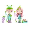Djeco Lily & Sylvestre - Figurines Tinyly -Magasin De Jouets lily sylvestre figurines tinyly