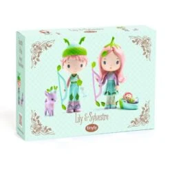Djeco Lily & Sylvestre - Figurines Tinyly -Magasin De Jouets lily sylvestre figurines tinyly 2