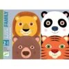 Djeco Little Family - Jeu De Cartes Des Tout-petits -Magasin De Jouets little family jeu de cartes des tout petits