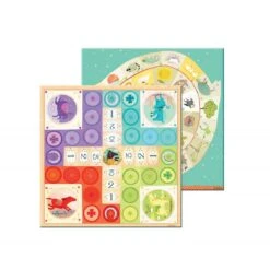 Djeco Ludo And Co Junior - Jeu De L'oie Et Petits Chevaux -Magasin De Jouets ludo and co junior 2