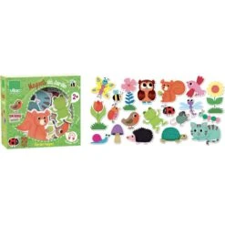 Vilac Magnets Du Jardin -Magasin De Jouets magnets du jardin 1