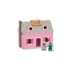 Maison De Poupée Complète Pliable Et Transportable -Magasin De Jouets maison de poupee pliable et transportable