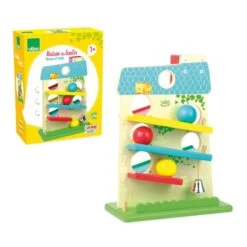 Vilac Maison Des Boules Illustrée -Magasin De Jouets maison des boules illustree 2