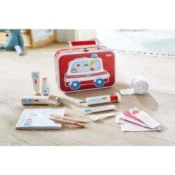 Mallette Docteur En Métal Haba -Magasin De Jouets mallette docteur en metal haba 1