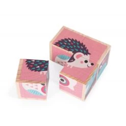 Janod Cubes En Bois Bébés Animaux -Magasin De Jouets mes premiers cubes bebes animaux 5