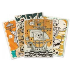 Djeco Mort De Trouille - Feutres Pinceaux -Magasin De Jouets mort de trouille feutres pinceaux 1