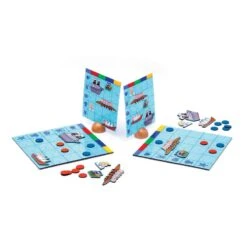 Djeco Naviplouf : Jeu De Bataille Navale Magnétique -Magasin De Jouets naviplouf jeu de bataille navale 1