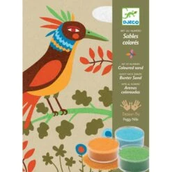 Djeco Oiseaux De Paradis - Sables Colorés -Magasin De Jouets oiseaux de paradis sables colores 2