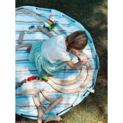 Outdoor Stripes / Sac Rangement Tapis - Play And Go -Magasin De Jouets outdoor stripes sac rangement tapis play and go 5