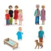 Grand Pack Famille De Poupées Djeco Thomas & Marion -Magasin De Jouets pack famille de poupees djeco thomas marion