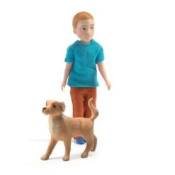 Grand Pack Famille De Poupées Djeco Thomas & Marion -Magasin De Jouets pack famille de poupees djeco thomas marion 4