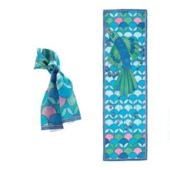 Peinture Sur Soie "Le Paon" - Djeco -Magasin De Jouets peinture sur soie le paon djeco 2