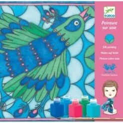 Peinture Sur Soie "Le Paon" - Djeco