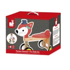 Janod Porteur Renard - Baby Forest -Magasin De Jouets porteur renard baby forest 3
