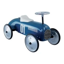 Vilac Porteur Voiture Vintage Bleu Pétrole -Magasin De Jouets porteur voiture vintage bleu petrole 2