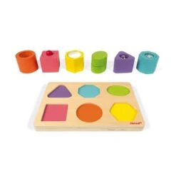 Puzzle 6 Cubes Sensoriels Janod -Magasin De Jouets puzzle 6 cubes sensoriel janod 1
