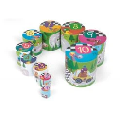 Janod Pyramide Ronde Racing 9 Janod Pyramide Ronde Racing -Magasin De Jouets pyramide ronde racing 2