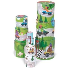 Janod Pyramide Ronde Racing 10 Janod Pyramide Ronde Racing -Magasin De Jouets pyramide ronde racing 3
