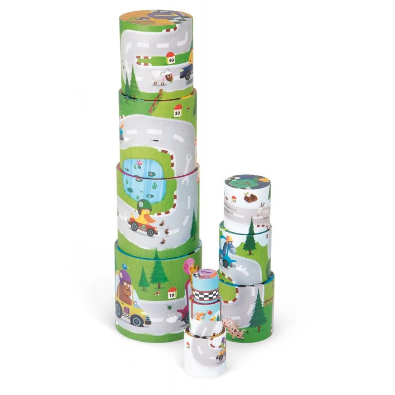 Janod Pyramide Ronde Racing 3 Janod Pyramide Ronde Racing