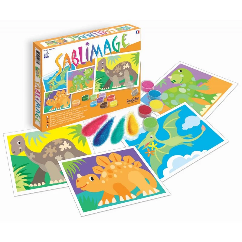 Sablimage Dinosaures 3 Sablimage Dinosaures