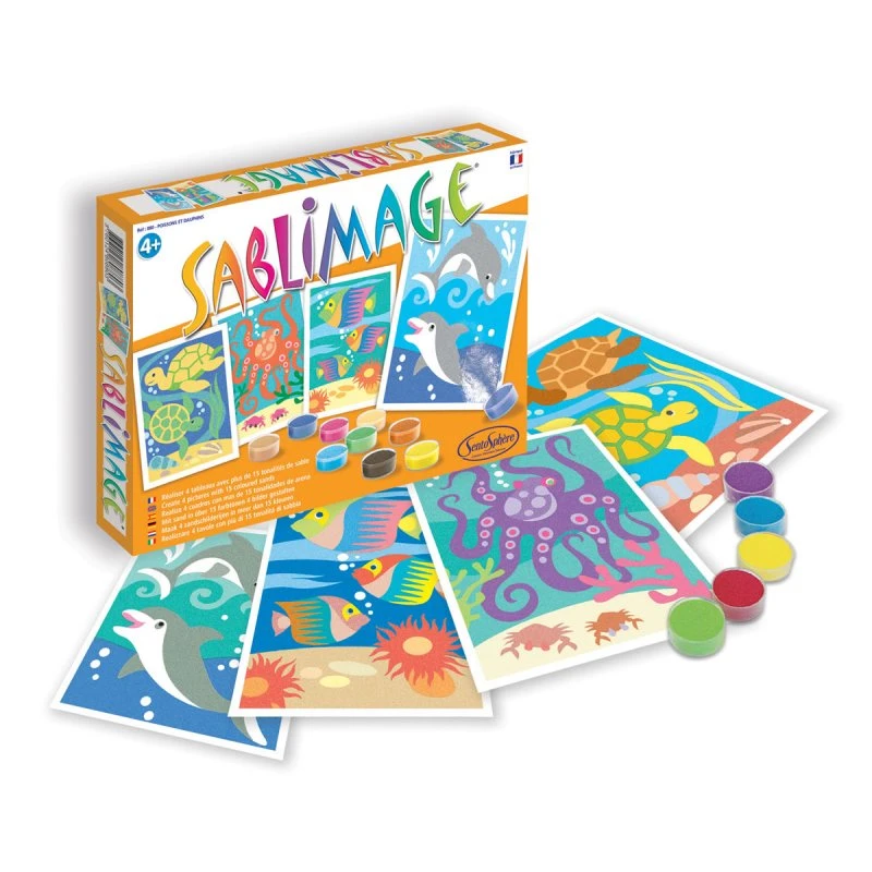 Sablimage Poissons Et Dauphins 3 Sablimage Poissons Et Dauphins