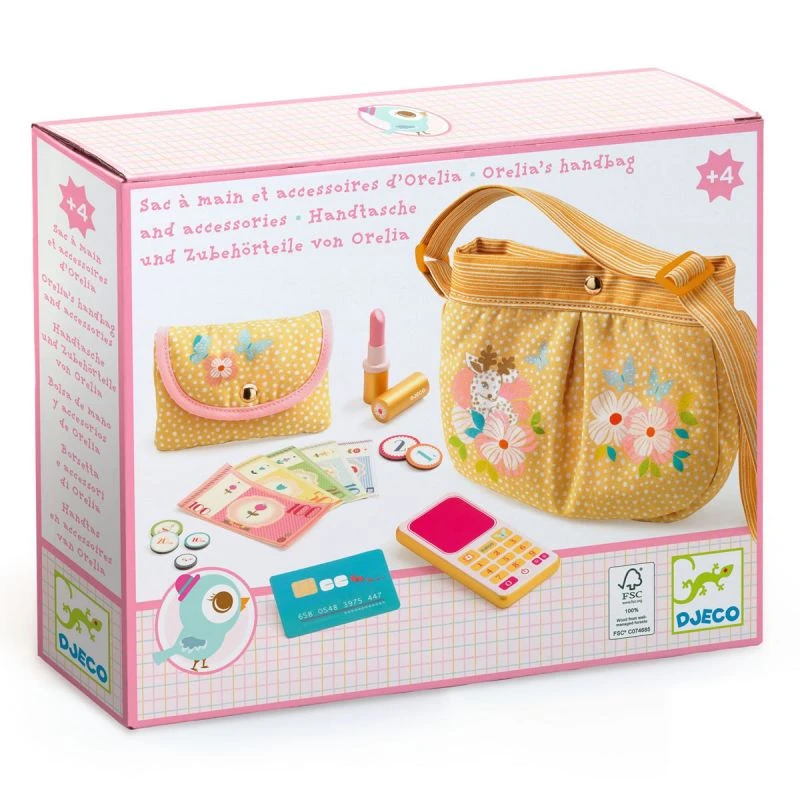 Sac à Main Et Accessoires Petite Fille - Djeco 4 Sac à Main Et Accessoires Petite Fille - Djeco – Image 2