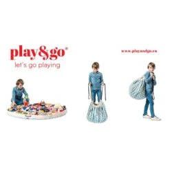Sac Rangement De Jouets Diamant Bleu - Play And Go -Magasin De Jouets sac rangement de jouets diamant bleu play and go 2