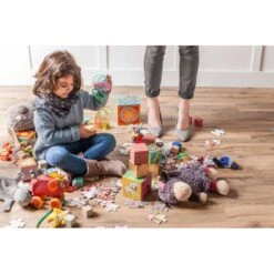 Sac Rangement De Jouets Diamant Rose - Play And Go -Magasin De Jouets sac rangement de jouets diamant rose play and go 12