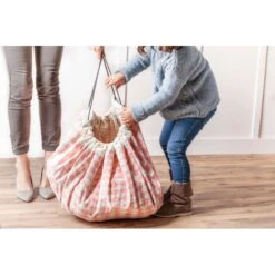 Sac Rangement De Jouets Diamant Rose - Play And Go -Magasin De Jouets sac rangement de jouets diamant rose play and go 3