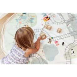 Sac Rangement Tapis Circuit De Trains - Play And Go -Magasin De Jouets sac rangement tapis circuit de trains play and go 5
