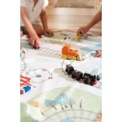 Sac Rangement Tapis Circuit De Trains - Play And Go -Magasin De Jouets sac rangement tapis circuit de trains play and go 7