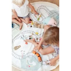 Sac Rangement Tapis Circuit De Trains - Play And Go -Magasin De Jouets sac rangement tapis circuit de trains play and go 9