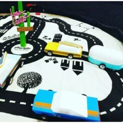 Sac Rangement Tapis Circuit De Voitures - Play And Go -Magasin De Jouets sac rangement tapis circuit de voitures play and go 10