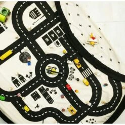 Sac Rangement Tapis Circuit De Voitures - Play And Go -Magasin De Jouets sac rangement tapis circuit de voitures play and go 11