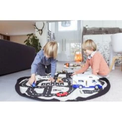 Sac Rangement Tapis Circuit De Voitures - Play And Go -Magasin De Jouets sac rangement tapis circuit de voitures play and go 14