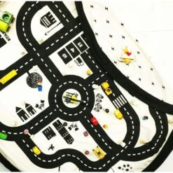 Sac Rangement Tapis Circuit De Voitures - Play And Go -Magasin De Jouets sac rangement tapis circuit de voitures play and go 5