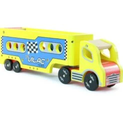 Vilac Semi Remorque + 2 Voitures à Friction -Magasin De Jouets semi remorque 2 voitures a friction 2