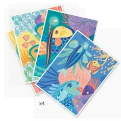 Djeco Sous La Mer - Feutres Pinceaux -Magasin De Jouets sous la mer feutres pinceaux 2