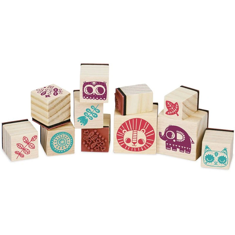 Vilac 56 Tampons Mandalas + 8 Encreurs 6 Vilac 56 Tampons Mandalas + 8 Encreurs – Image 4