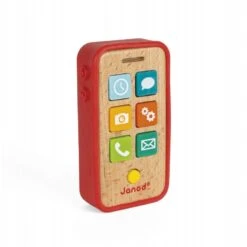 Janod Téléphone Pour Enfant En Bois Avec Sons -Magasin De Jouets telephone pour enfant en bois avec sons 6