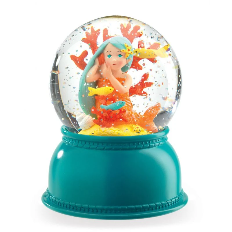 Djeco Veilleuse Boule à Neige Sirène 3 Djeco Veilleuse Boule à Neige Sirène