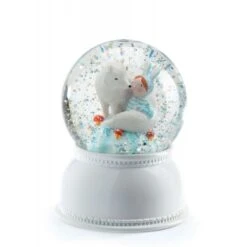 Djeco Veilleuse Boule à Neige Lila & Pupi