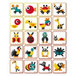 Djeco Ze Geoanimo - Jeu De Formes Et Couleurs - 3 Ans -Magasin De Jouets ze geoanimo jeu de construction 3 ans 14