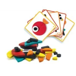 Djeco Ze Geoanimo - Jeu De Formes Et Couleurs - 3 Ans -Magasin De Jouets ze geoanimo jeu de construction 3 ans 2
